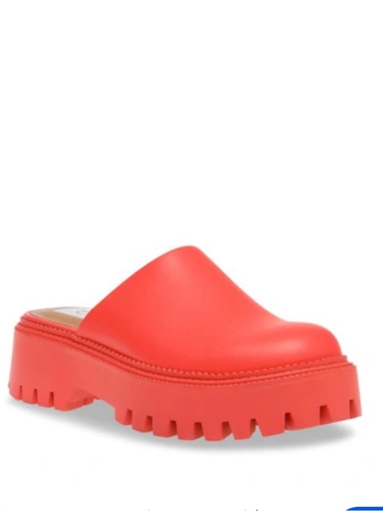 Dolce Vita Shoes - DOLCE VITA 🩷❤️ Platform Mule Lexy lug  Clog in Vibrant Coral Red NWT no box
